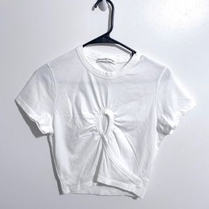 Alexander Wang.t White T-shirt Size Small